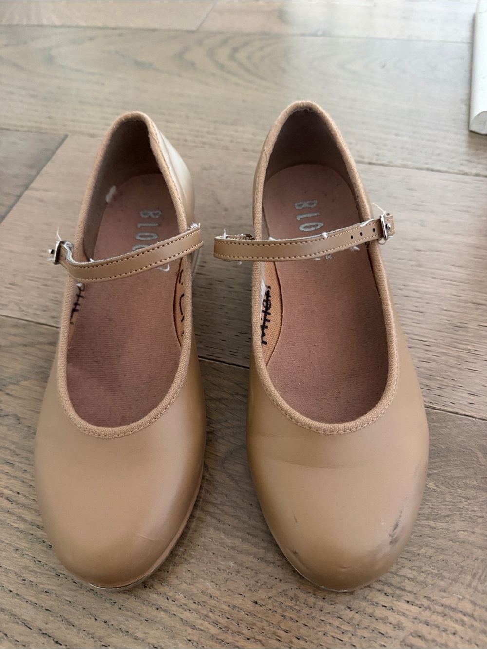 Bloch Girls Tap On Leather Tap Shoes